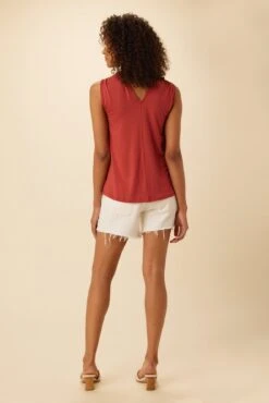 Mora Dream Knit Top - Sienna -Mode Weft Sales Store 1134 Mora Sienna 3