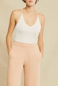 Jada Dream Rib Tank - White - ReAmour