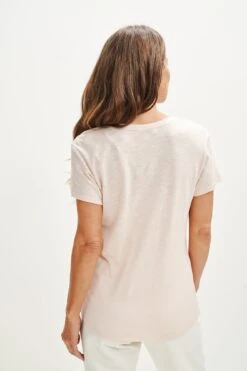 Joline Reverie Slub Tee - Peony 17 Joline Reverie Slub Tee - Peony -Mode Weft Sales Store 1334 Joline Peony 1778 8a6d55d2 f00d 43f2 ad4f 835a0ccea1a8