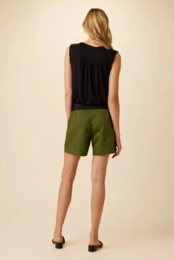 Simone Dream Knit Top - Black -Mode Weft Sales Store 1342 Simone Black 3