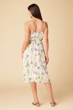 Varden Washable Silk Dress - Gemini Ivory -Mode Weft Sales Store 1593 Varden Gemini Ivory 3