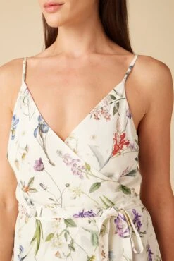 Varden Washable Silk Dress - Gemini Ivory -Mode Weft Sales Store 1593 Varden Gemini Ivory 4