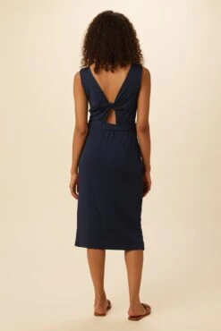 Sheryl Dream Knit Dress - Ocean -Mode Weft Sales Store 1603 Sheryl Ocean 3