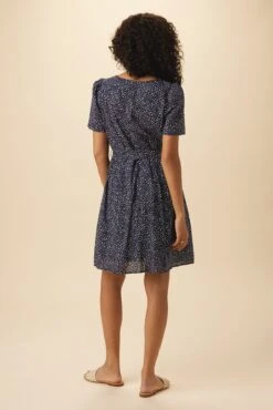 Ria Organic Cotton Dress - Trieste Dot 10 Ria Organic Cotton Dress - Trieste Dot -Mode Weft Sales Store 17 10218 Ria Cotton Trieste Dot 3