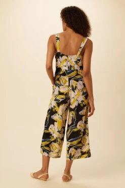 Brea Washable Silk Jumpsuit - Marbella -Mode Weft Sales Store 2008 Brea Marbella Floral 3