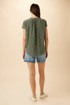 Renata Washable Silk Blouse - Sophia -Mode Weft Sales Store 29 1068 Renata Silk Sophia 3