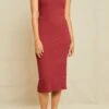 Lux Sleeveless Dress - Mulberry -Mode Weft Sales Store 3002 SL Lux Dress Mulberry 00552 web 1ae04eba e392 4df4 9957 e7cbff8b85e5