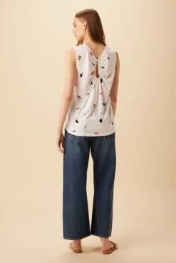 Laurence Reverie Slub Tank - Terrazzo - ReAmour 8 Laurence Reverie Slub Tank - Terrazzo - ReAmour -Mode Weft Sales Store 5203 Laurence Terrazzo 3