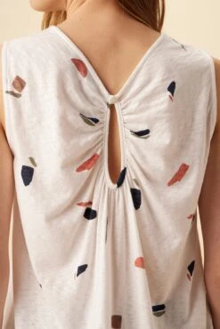 Laurence Reverie Slub Tank - Terrazzo - ReAmour 9 Laurence Reverie Slub Tank - Terrazzo - ReAmour -Mode Weft Sales Store 5203 Laurence Terrazzo 4