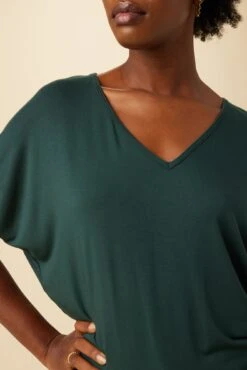 Mayr Dream Knit Tee - Darkest Spruce 9 Mayr Dream Knit Tee - Darkest Spruce -Mode Weft Sales Store 7044 Mayr Darkest Spruce 4