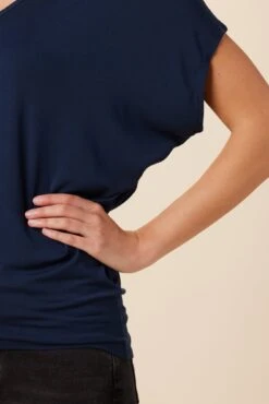 Mayr Dream Knit Tee - Ocean -Mode Weft Sales Store 7044 Mayr Ocean 4