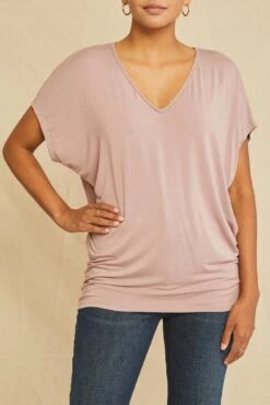 Mayr Dream Knit Tee - Quartz