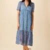 Ravello Nouveau Silk Dress - Brooklyn Floral