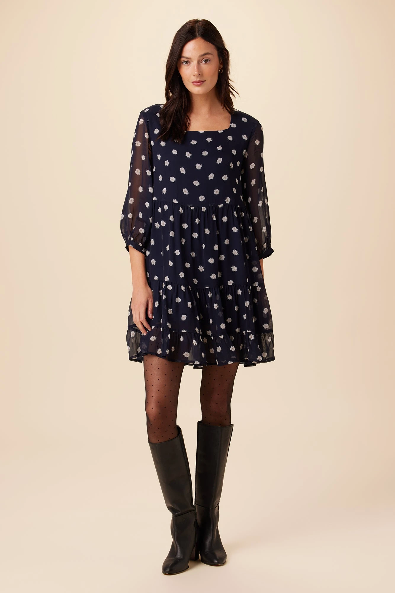 Anouk Chiffon Dress - Phillipa 8 Anouk Chiffon Dress - Phillipa - Image 6