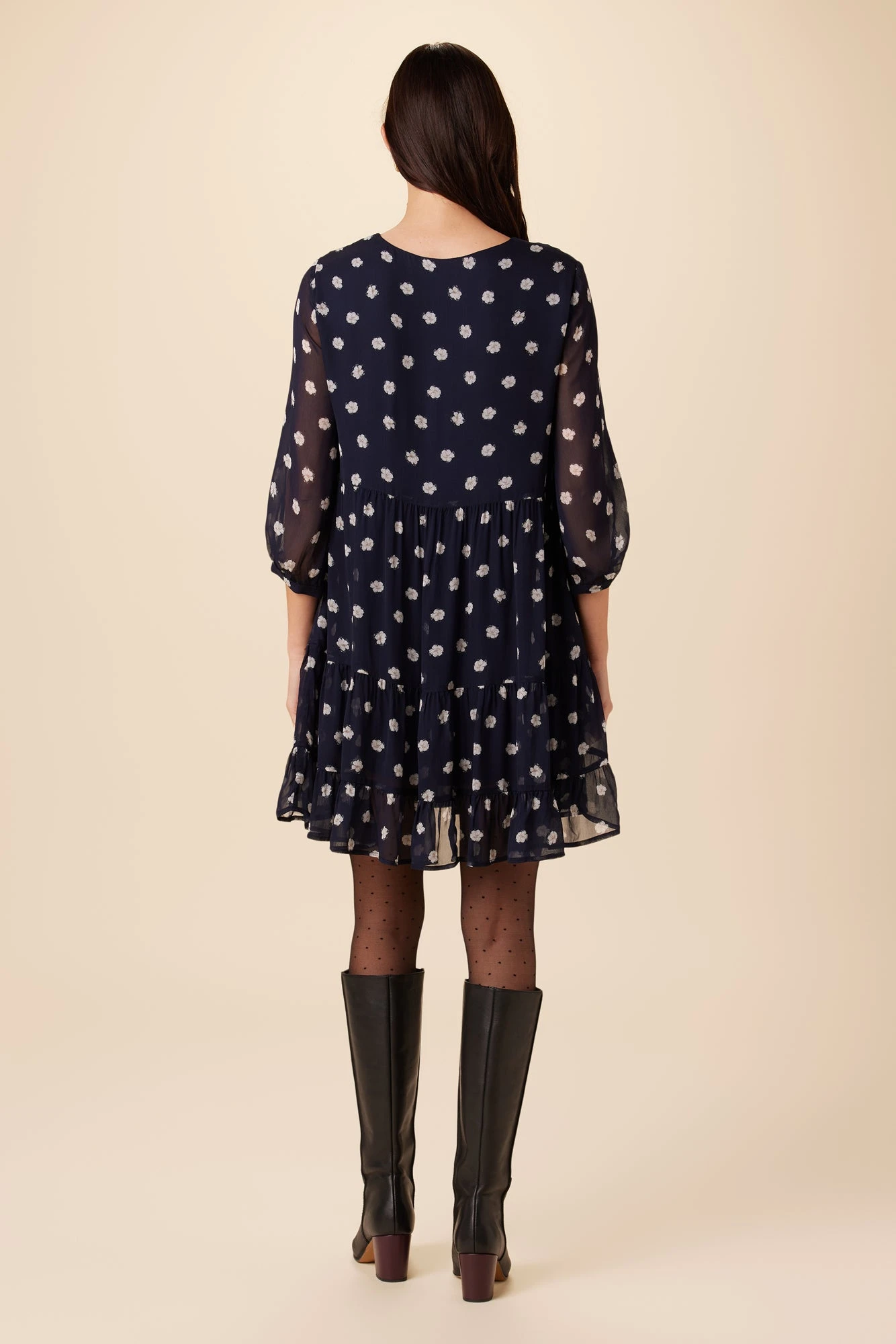 Anouk Chiffon Dress - Phillipa 5 Anouk Chiffon Dress - Phillipa - Image 3
