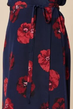 Ellie Washable Silk Dress - Albany Floral -Mode Weft Sales Store 7912R1 Ellie Albany Floral 5