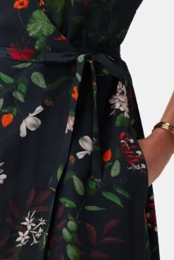 Ellie Washable Silk Dress - Osaka Floral 11 Ellie Washable Silk Dress - Osaka Floral -Mode Weft Sales Store 7912 Ellie Osaka 5