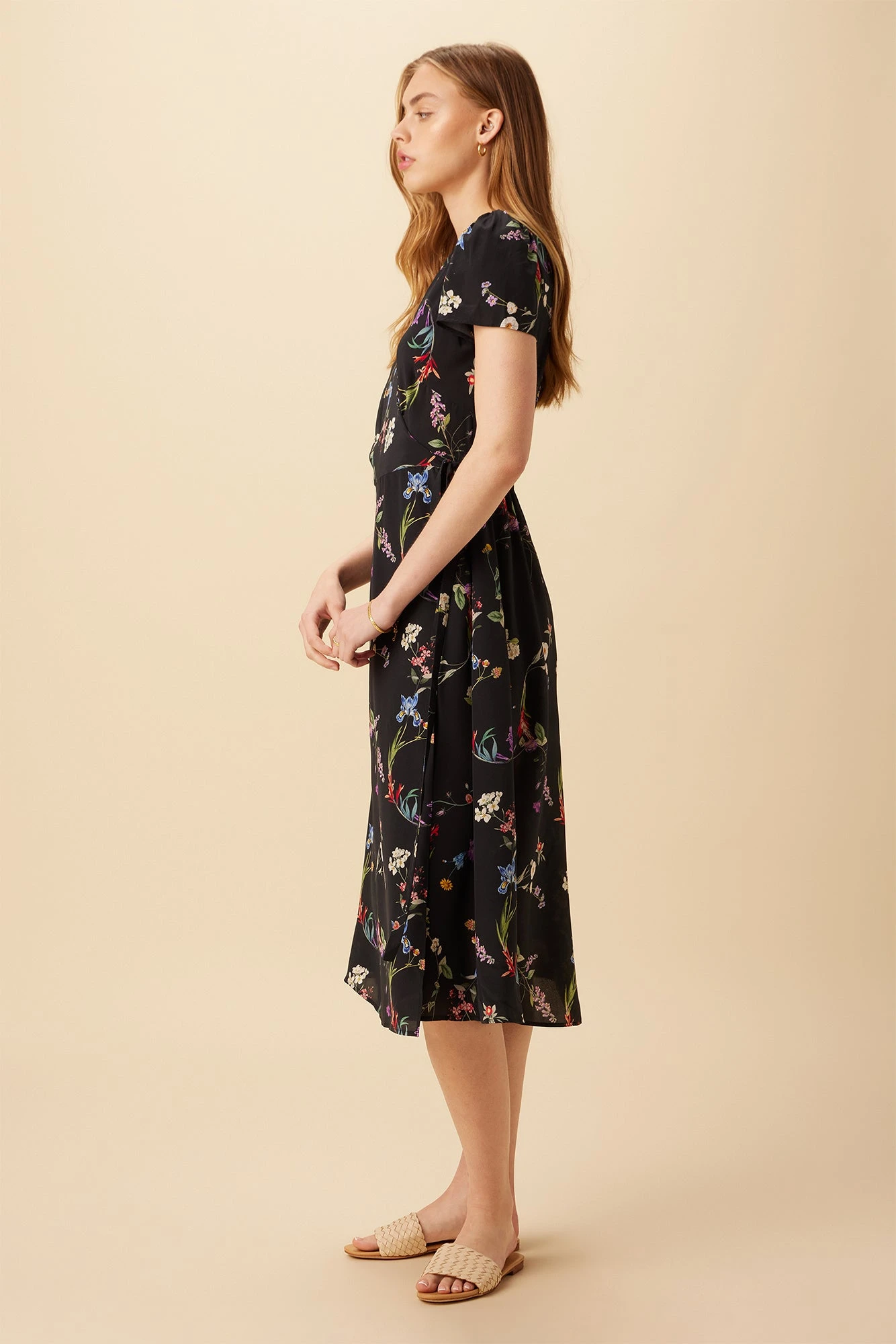 Ellie Washable Silk Dress - Marin Floral 4 Ellie Washable Silk Dress - Marin Floral - Image 2