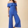Etoile Riviera Rib Jumpsuit - Lapis -Mode Weft Sales Store 7949 Etoile Lapis 1