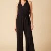 Agnes Dream Knit Jumpsuit - Black -Mode Weft Sales Store 7996 Agnes Jumpsuit Black 1