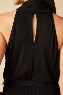 Agnes Dream Knit Jumpsuit - Black -Mode Weft Sales Store 7996 Agnes Jumpsuit Black 5