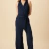 Agnes Dream Knit Jumpsuit - Ocean -Mode Weft Sales Store 7996 Agnes Jumpsuit Ocean 1