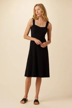 Remi Reverie Knit Dress - Black