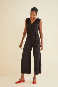 Kelsey Jumpsuit -Mode Weft Sales Store 9134 Kelsey Black 2239 web