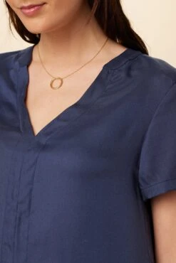 Zendaya Tencel Dress - Indigo 9 Zendaya Tencel Dress - Indigo -Mode Weft Sales Store 9355 Zendaya Indigo 4