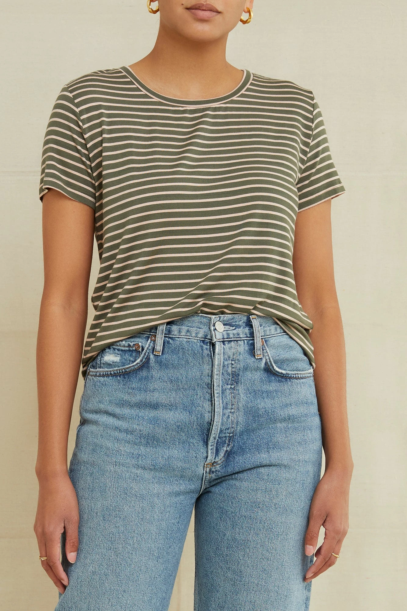 Berkeley Dream Knit Tee - Vine Rose 3 Berkeley Dream Knit Tee - Vine Rose