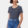 Berkeley Dream Knit Tee - Basque Stripe