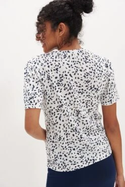 Odilia Reverie Slub Tee - Lucy Dot White -Mode Weft Sales Store 9828 Odilia Slub Lucy Dot White 5331 Web 9904cdce 8ddc 47de ad5c 95d7f9b1d545