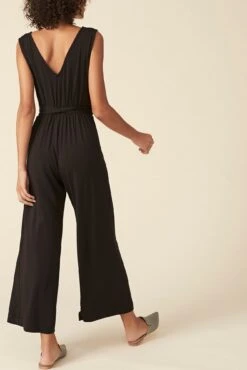 Gardenia Jumpsuit -Mode Weft Sales Store gardenia black 042 web