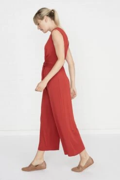 Gardenia Jumpsuit -Mode Weft Sales Store gardenia terracotta 038 Final web