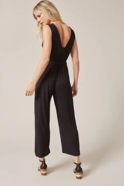 Gardenia Jumpsuit -Mode Weft Sales Store gardenia black 0079 web