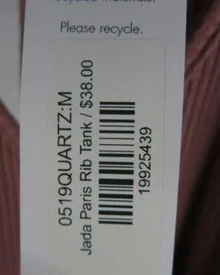 Jada Paris Rib Tank - Quartz - ReAmour 16 Jada Paris Rib Tank - Quartz - ReAmour -Mode Weft Sales Store recurate submission 27190